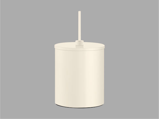 Sanco 190025-A03 Metallic Bathroom Bin 5lt Silver