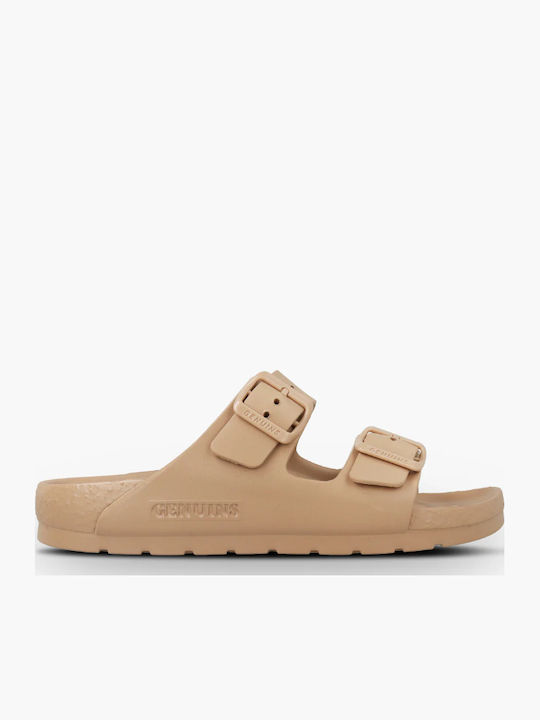 Gynaeika Anatomisch Flache Sandalen Für Damen Beige GEN/EVA MALLORCA G106459 Tan