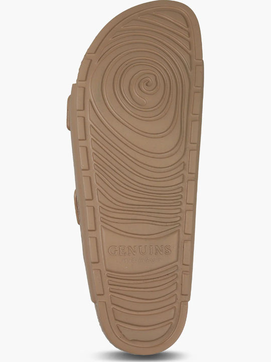 Gynaeika Anatomisch Flache Sandalen Für Damen Beige GEN/EVA MALLORCA G106459 Tan