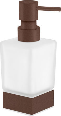 Sanco Bathroom Dispenser Γυάλινο Γκρι