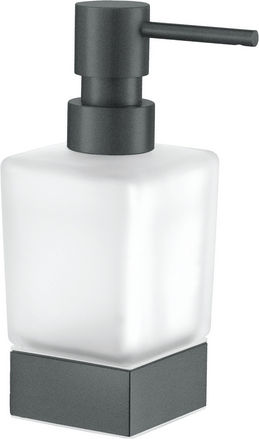 Sanco Bathroom Dispenser Γυάλινο Γκρι