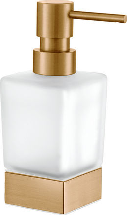 Sanco Bathroom Dispenser Γυάλινο Γκρι
