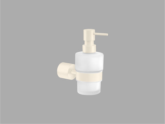 Sanco Elysian Επιτοίχιο Dispenser Γυάλινο Ασημί