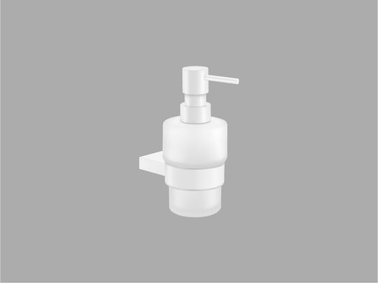 Sanco Academia Wandmontierter Spender Glas Grau