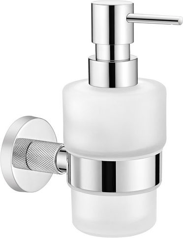 Sanco Dorian Επιτοίχιο Dispenser Γυάλινο Μαύρο