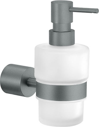 Sanco Elysian Επιτοίχιο Dispenser Γυάλινο Ασημί