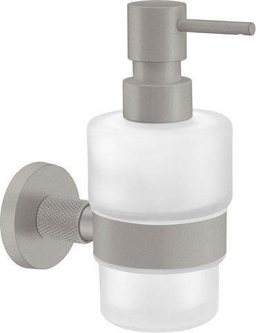 Sanco Dorian Επιτοίχιο Dispenser Γυάλινο Μαύρο