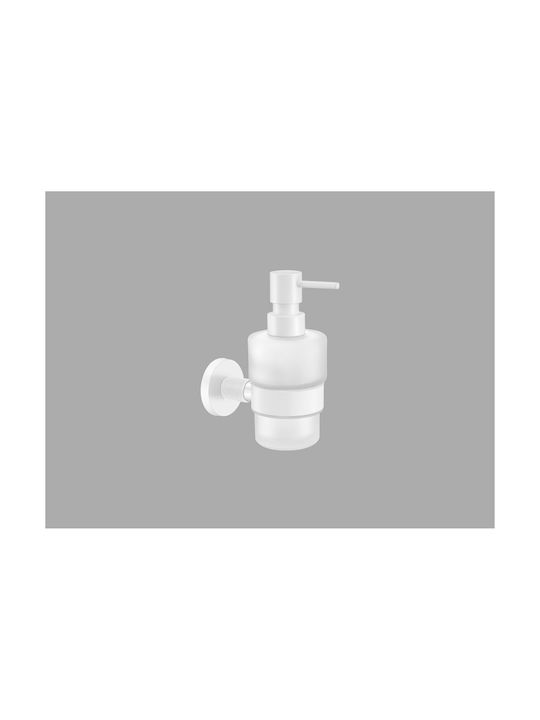 Sanco Dorian Επιτοίχιο Dispenser Γυάλινο Καφέ