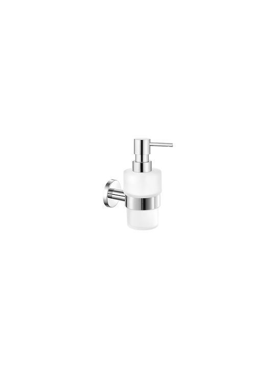 Sanco Eck Wandmontierter Spender Glas Braun