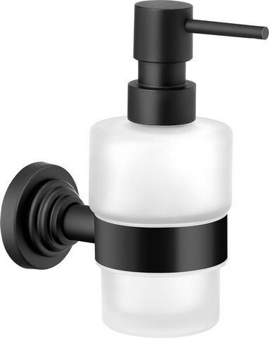 Sanco Vintage Wandmontierter Spender Glas Braun