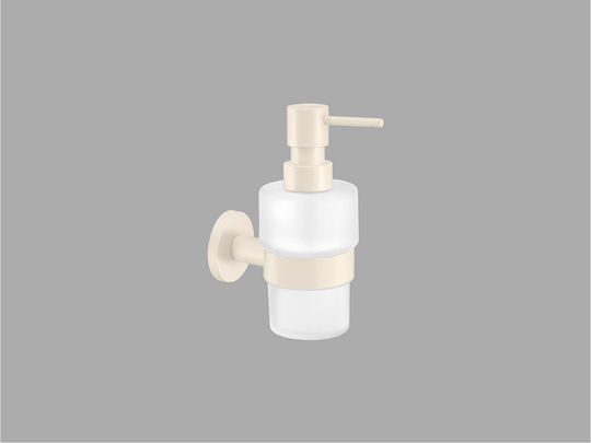Sanco Ergon Wandmontierter Spender Glas Braun