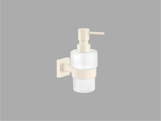 Sanco Iconic Wandmontierter Spender Glas Braun