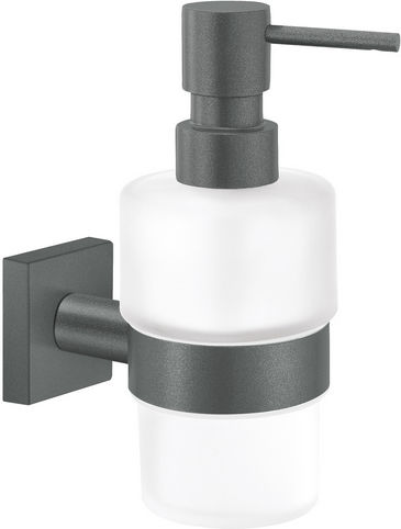 Sanco Iconic Wandmontierter Spender Glas Braun