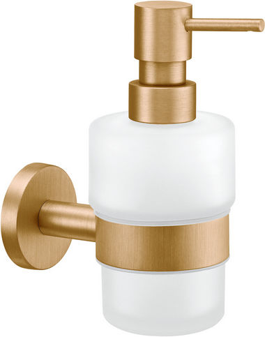 Sanco Ergon Wandmontierter Spender Glas Braun