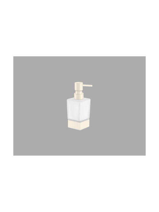 Sanco Badezimmer 90355-M101 Spender Glas Weiß