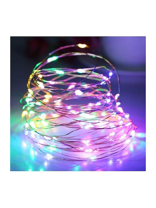 100 LED-Lichter 10m RGB USB in Reihe 100 LED-Lichter 10m RGB USB in Reihe