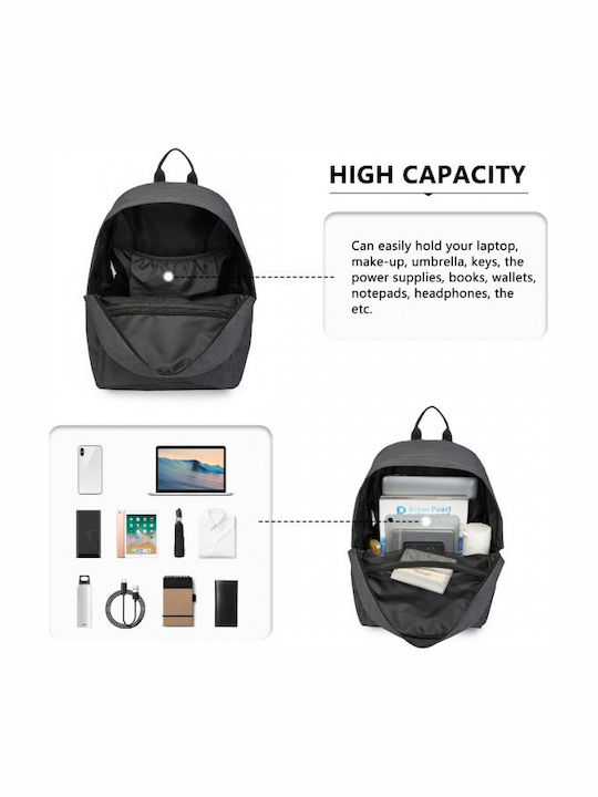 Miss Lulu Backpack Γκρι