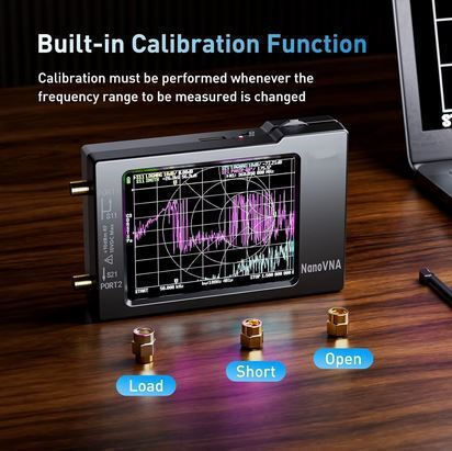 Antenna Analyzer Nanovna-H Vector Network 50kHz-900MHz MF HF VHF UHF