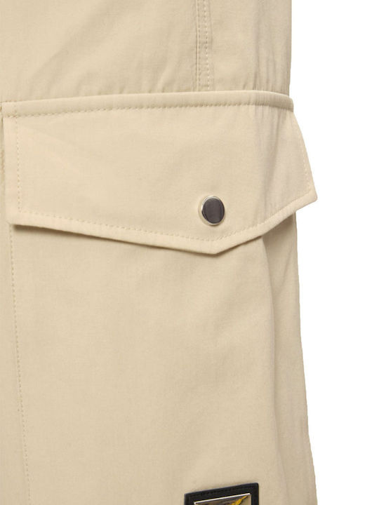 Logo Men's Chino Shorts Beige