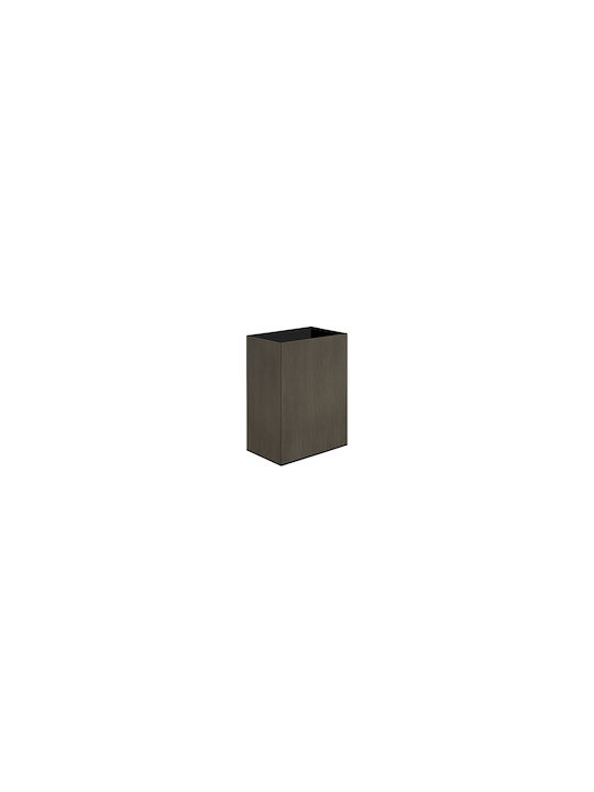Sanco Επιτραπέζια Ποτηροθήκη Γυάλινη Καφέ