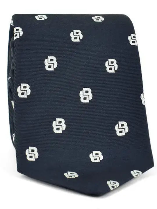 Boss Men's Tie Silk in Blue Color