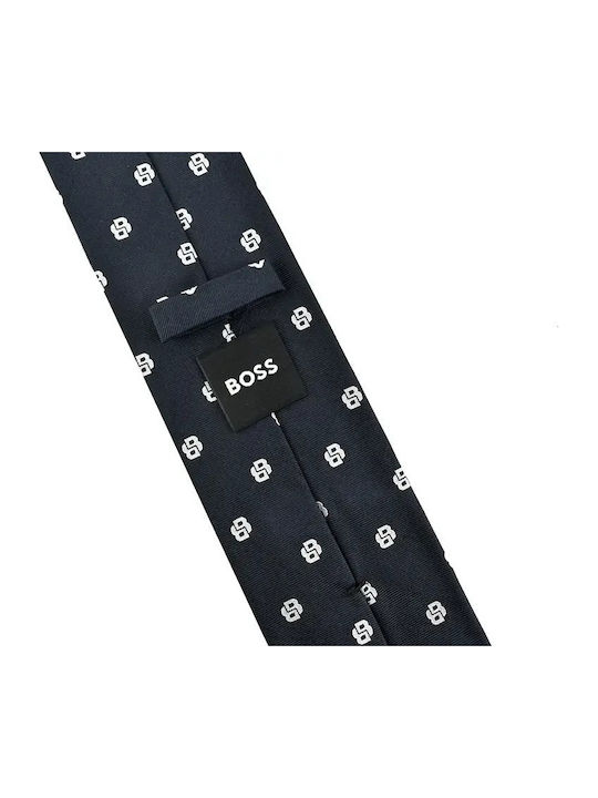 Boss Men's Tie Silk in Blue Color