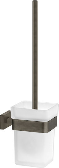 Sanco Glass Toilet Brush Bathroom Gold