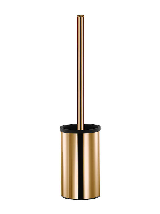 Sanco Metallic Gold Bathroom Toilet Brush