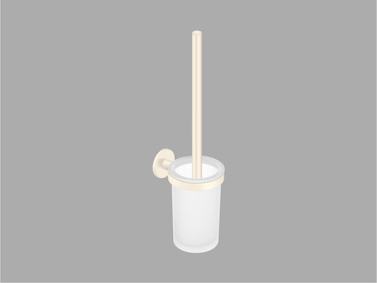 Sanco Glass Toilet Brush Bathroom Gold