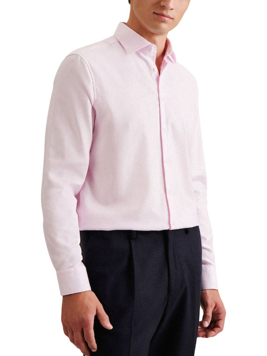Long Sleeve Shirt in Regular Fit Pink