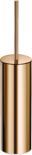 Sanco Metallische Toilettenbürste Badezimmer Gold