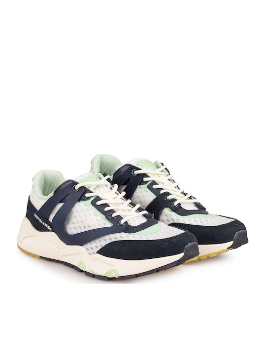 Scotch & Soda Herren Sneakers Blau