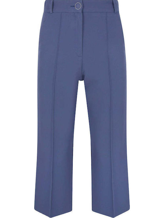 Damen Zip-Culottes Blau