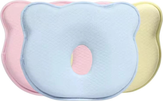 Queen Mother Бебешка Възглавница За Сън Memory Foam Светлосин