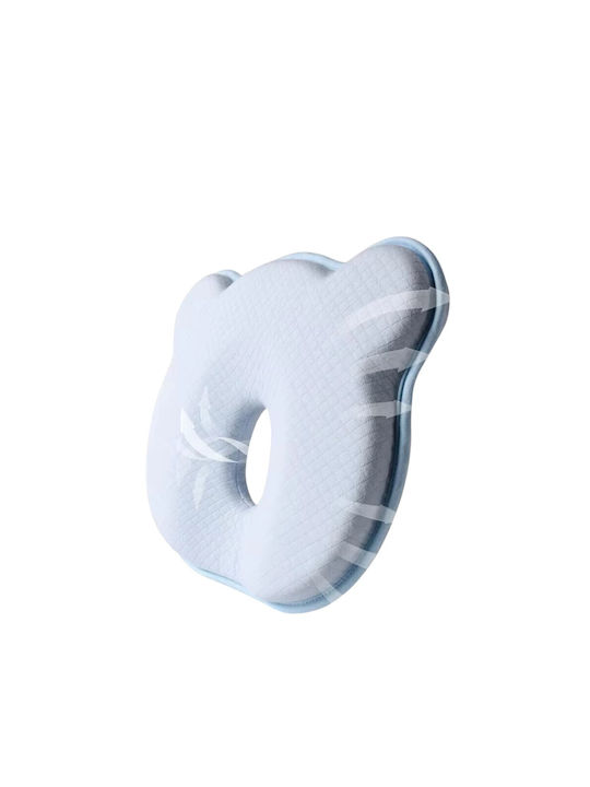 Queen Mother Βρεφικό Μαξιλάρι Ύπνου Memory Foam Θαλασσί