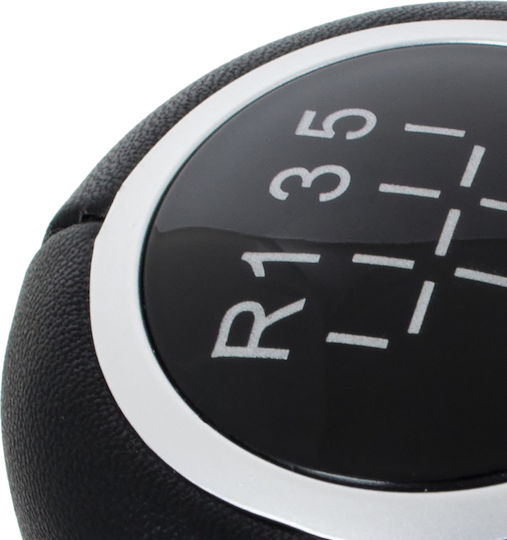 Opel Vectra C Fl 05-08 Gear Shift Knob 5 Speed Black Eco Leather