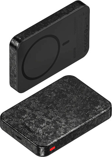 Sharge CarbonMag MagSafe Baterie Externă 10000mAh 20W Fibră De Carbon