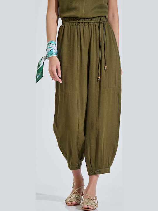 Women's Oil Kit with Trousers with Rubber Band