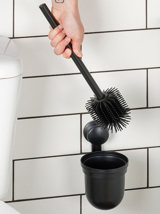 Vilde Metal Toilet Brush Black