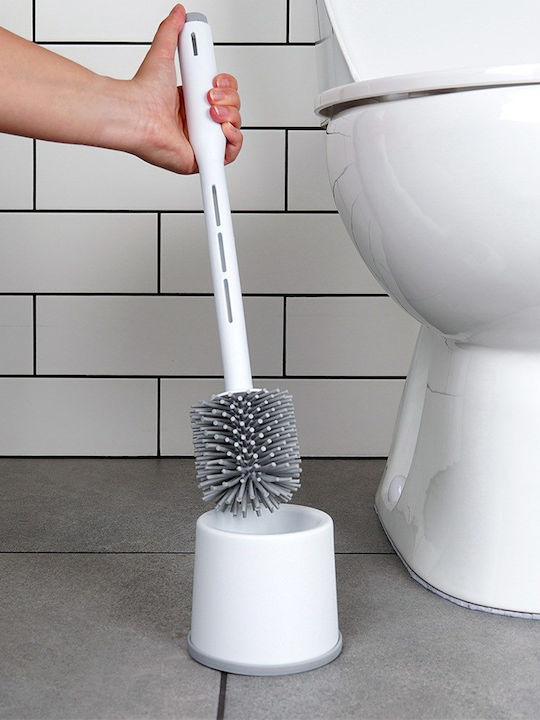 Vilde Plastic Toilet Brush White