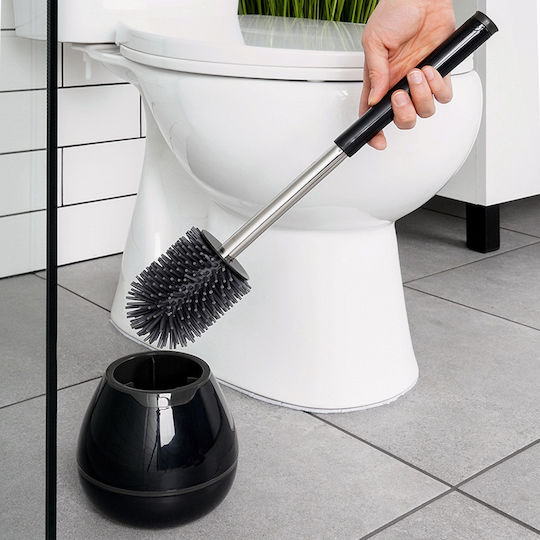 Vilde Plastic Toilet Brush Black