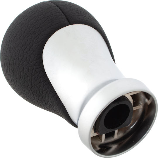 Kia Picanto Ii 11-17 Gear Shift Knob Black + Silver 5 Speeds