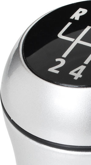 Bmw E39 E46 E53 E60 E61 E81 E82 E83 E85 E87 E90 E91 E92 E93 Gear Shift Knob Silver+chrome 5 Speed