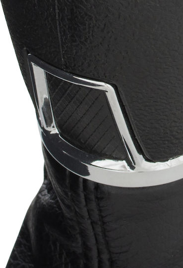 Vw Passat B6 06-11 Schwarz Auto Schaltknopf + Gaiter Chrom Rahmen 6-Gang