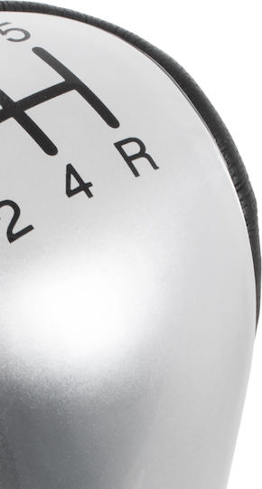Ford Fiesta Mk6 02-08 Gear Shift Knob Silver 5 Speed