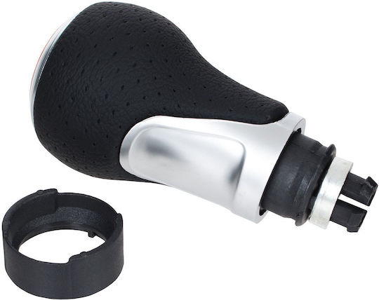 Audi A4 B6 00-04 S-line 5 Speed Black + Silver Gear Shift Knob R Bottom