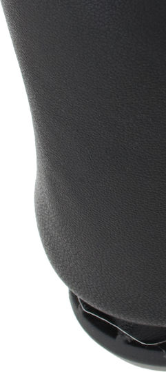 Renault Clio II 98-05 5-Gang Schwarzes Leder + Chrom Schaltknopf