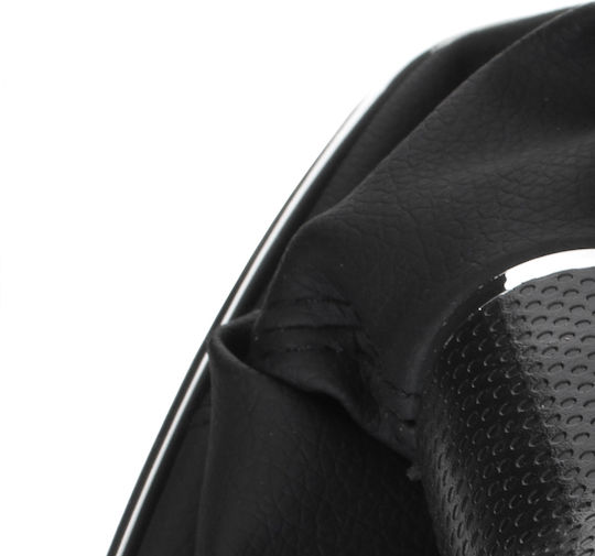 Vw Golf Iv 98-05 Черно Копче За Смяна На Предавките + Маншон + Хромирана Рамка