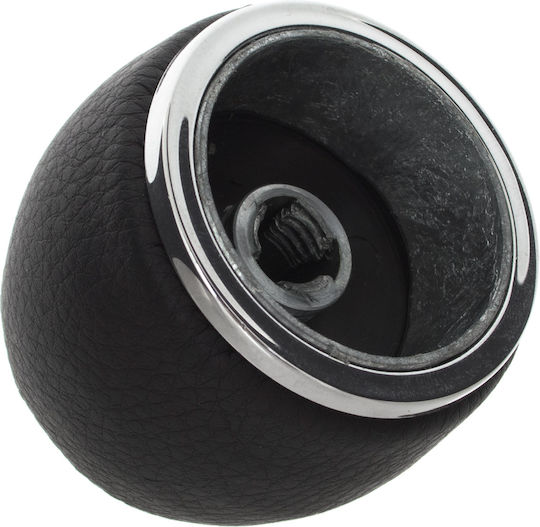 Alfa Romeo Mito 2008 Black Eco Leather + Chrome 6 Speed Gear Shift Knob