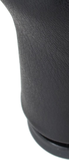 Ford Fiesta V Mk6 01-10 Gear Shift Knob Black Eco Leather 6 Speed